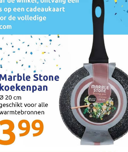 koekenpan folder aanbieding bij