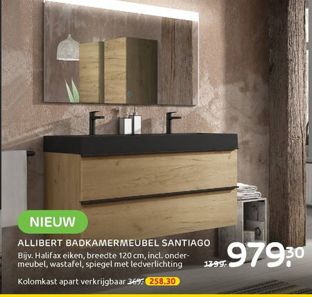 Allibert   badmeubel folder aanbieding bij  Praxis - details