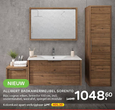 Allibert   badmeubel folder aanbieding bij  Praxis - details