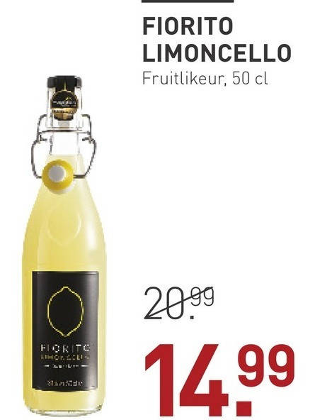 Fiorito   limoncello folder aanbieding bij  Gall & Gall - details