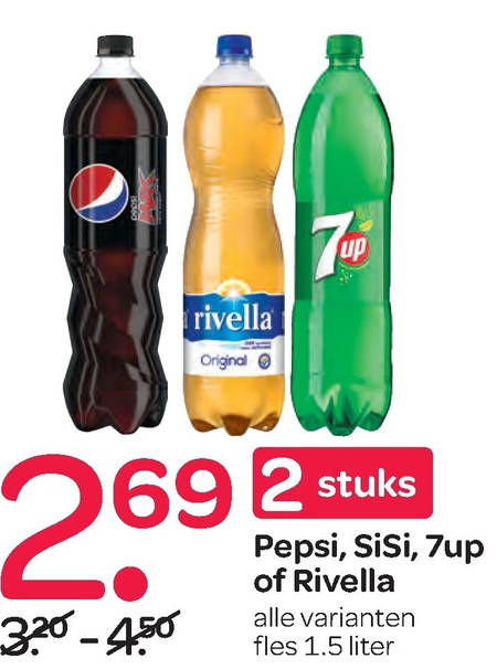 Rivella   cola, frisdrank folder aanbieding bij  Spar - details