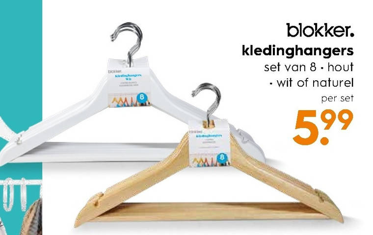 kleerhanger folder bij Blokker -