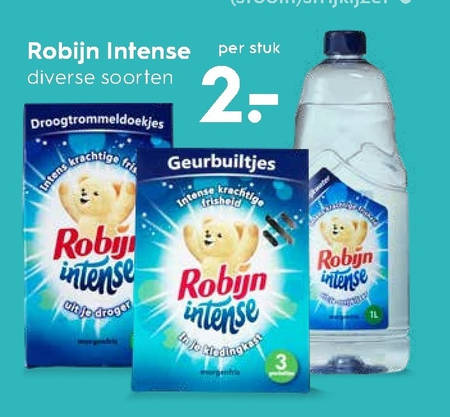 Robijn   wasverzachter, handzeep folder aanbieding bij  Blokker - details