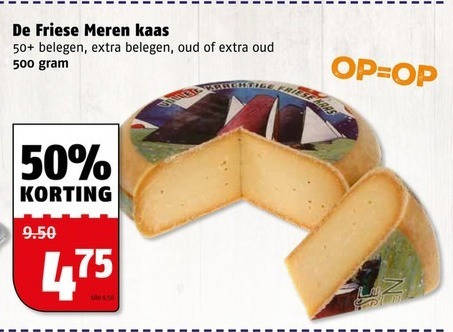 De Friese Meren   kaas folder aanbieding bij  Poiesz - details