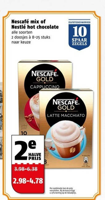 Nescafe   oploskoffie, chocolademelk folder aanbieding bij  Poiesz - details