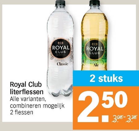 Royal Club   frisdrank folder aanbieding bij  Albert Heijn - details