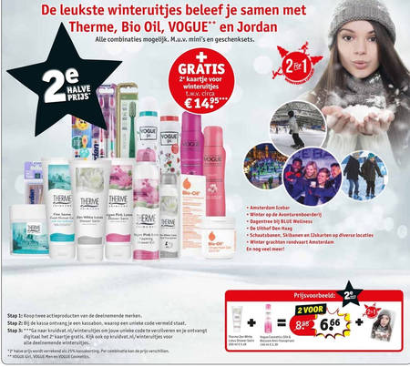 Therme   huidolie, huidverzorging folder aanbieding bij  Kruidvat - details