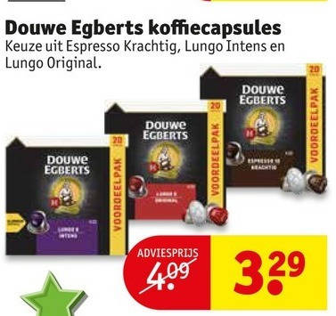 Douwe Egberts   koffiecups folder aanbieding bij  Kruidvat - details