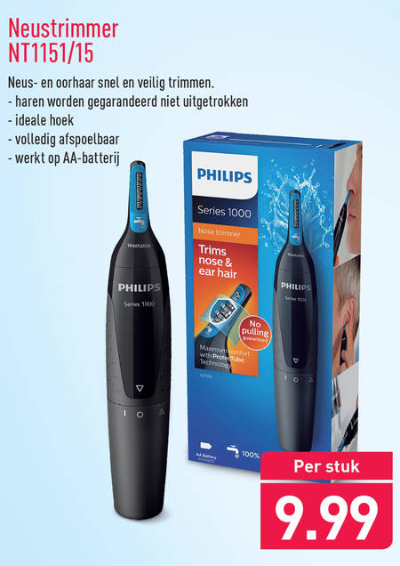 Calligrapher noedels Pech neustrimmer folder aanbieding bij Aldi - details