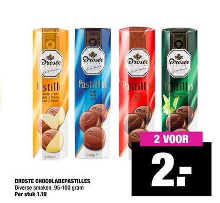 Droste   chocolade folder aanbieding bij  Big Bazar - details