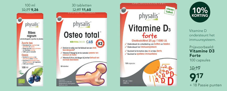 physalis   vitamine folder aanbieding bij  Holland & Barrett - details