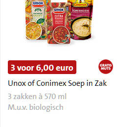 Unox   soep folder aanbieding bij  Jumbo - details