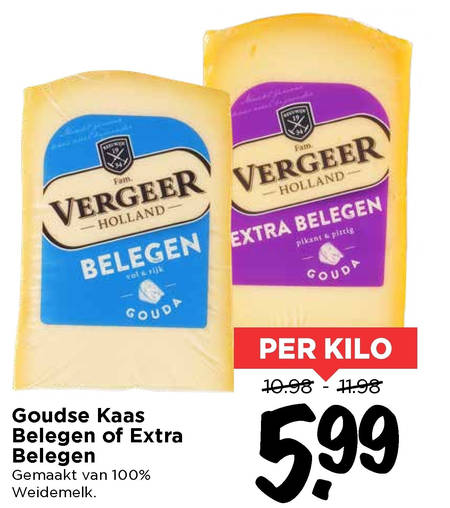 Vergeer   kaas folder aanbieding bij  Vomar - details