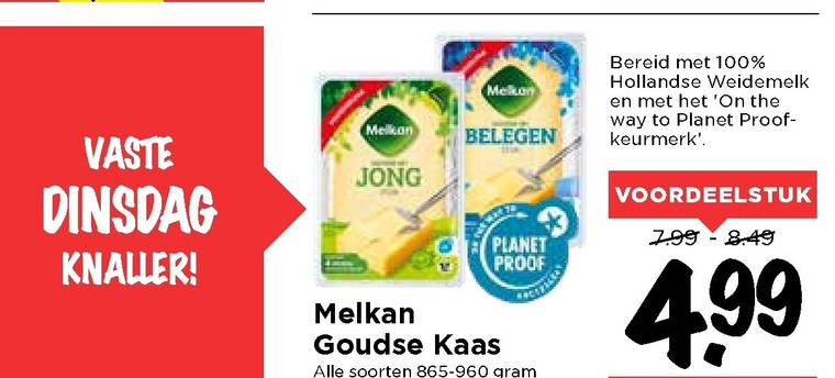 Melkan   kaas folder aanbieding bij  Vomar - details