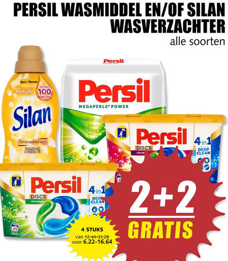 Silan   wasmiddel, wasverzachter folder aanbieding bij  MCD Supermarkt Basis - details