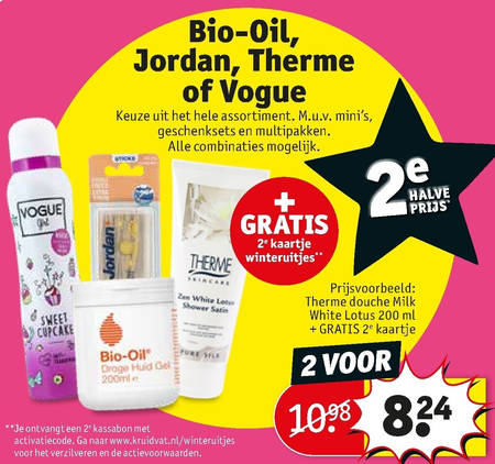 Jordan   douchegel, tandenstokers folder aanbieding bij  Kruidvat - details