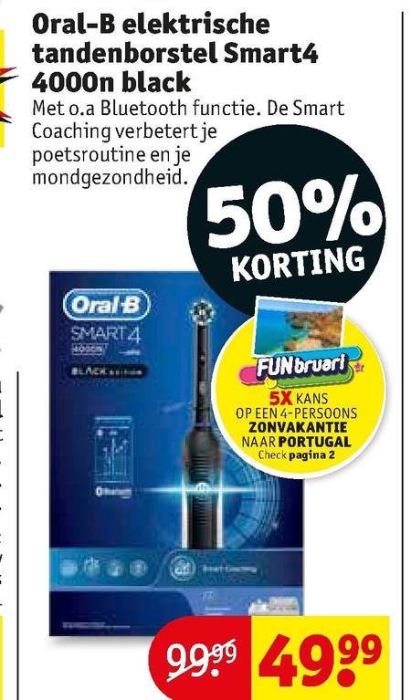 Braun Oral-B   electrische tandenborstel folder aanbieding bij  Kruidvat - details