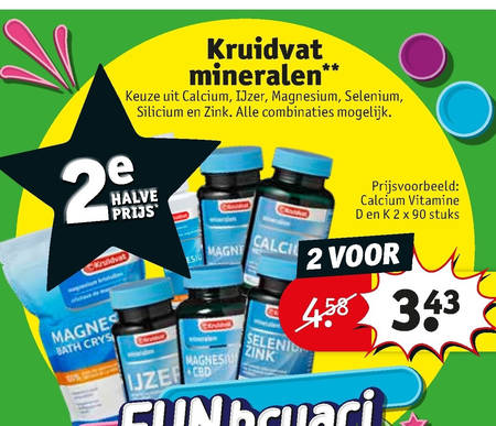 lijden Stoutmoedig baseren voedingssupplement folder aanbieding bij Kruidvat - details