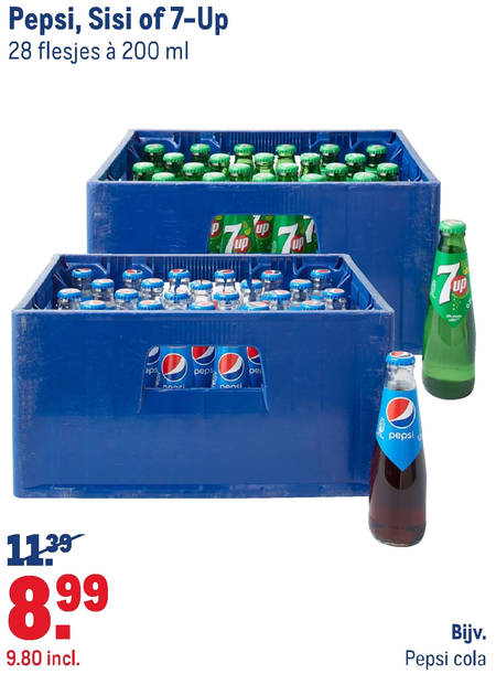 Sisi   frisdrank, cola folder aanbieding bij  Makro - details