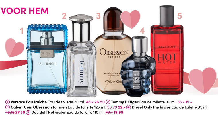 Diesel   eau de toilette folder aanbieding bij  DA - details