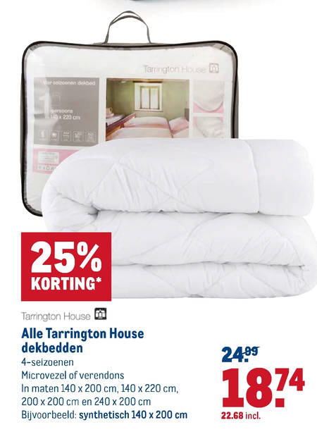 Goedkeuring . rekenkundig dekbed folder aanbieding bij Makro - details