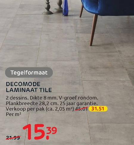 Decomode   laminaat folder aanbieding bij  Praxis - details