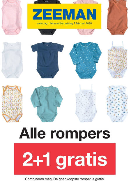 rompertje aanbieding bij Zeeman -