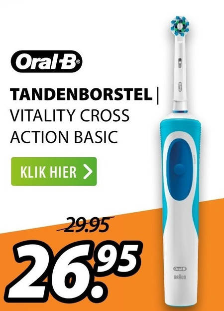 Braun Oral-B   electrische tandenborstel folder aanbieding bij  Expert - details