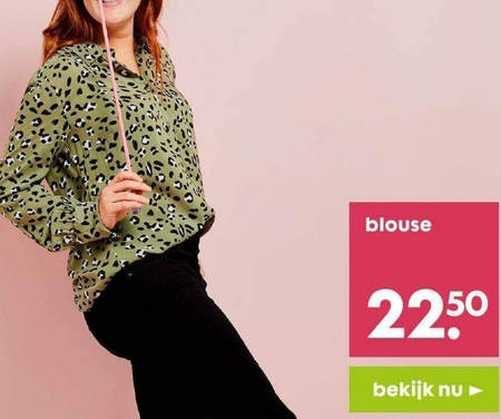 Arena nauwkeurig Ongeschikt dames blouse folder aanbieding bij Hema - details