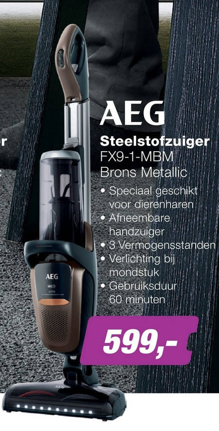 AEG   steelstofzuiger folder aanbieding bij  EP Electronic Partner - details