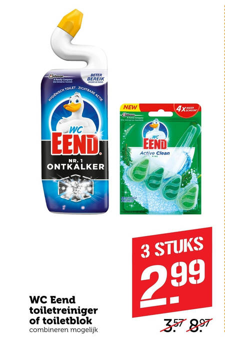 WC Eend   toiletblok, toiletreiniger folder aanbieding bij  Coop - details