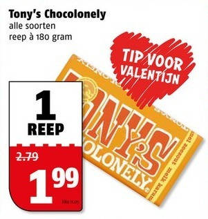 Tony Chocolony   chocolade folder aanbieding bij  Poiesz - details