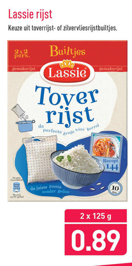 Lassie   rijst folder aanbieding bij  Aldi - details