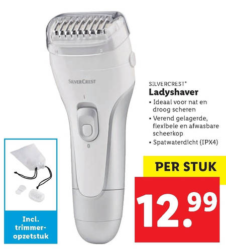 SilverCrest   ladyshave folder aanbieding bij  Lidl - details