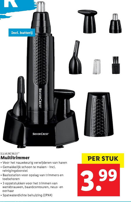 SilverCrest   neustrimmer folder aanbieding bij  Lidl - details