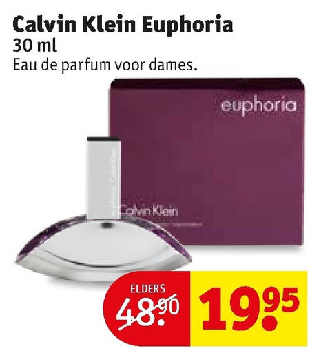 Calvin Klein   eau de parfum folder aanbieding bij  Kruidvat - details