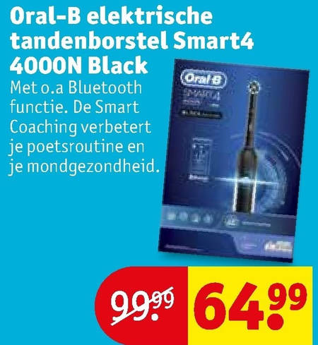 Braun Oral-B   electrische tandenborstel folder aanbieding bij  Kruidvat - details