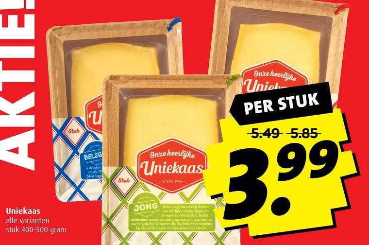 Uniekaas   kaas folder aanbieding bij  Boni - details