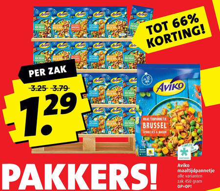 Aviko   diepvriesmaaltijd folder aanbieding bij  Boni - details