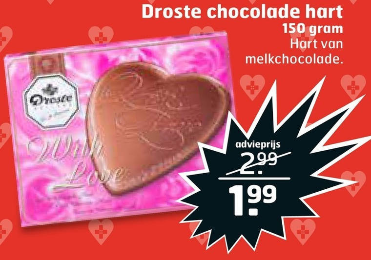 Droste   chocolade folder aanbieding bij  Trekpleister - details