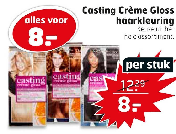 L Oreal   haarkleuring folder aanbieding bij  Trekpleister - details