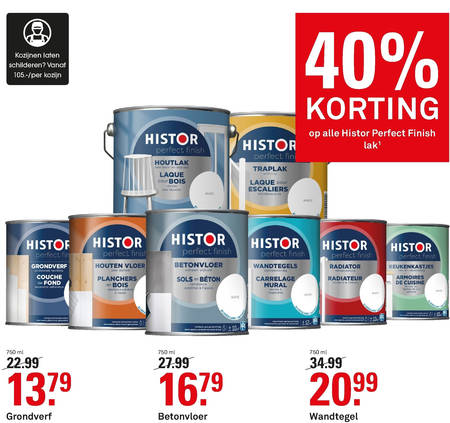 Histor   lak folder aanbieding bij  Karwei - details