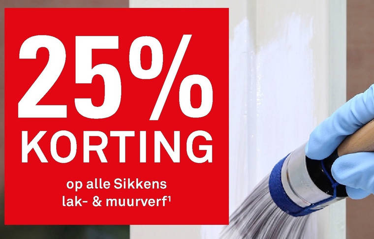 Sikkens   lak, muurverf folder aanbieding bij  Karwei - details