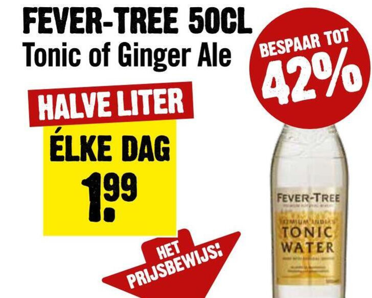 Fever Tree   frisdrank folder aanbieding bij  Dirck III - details