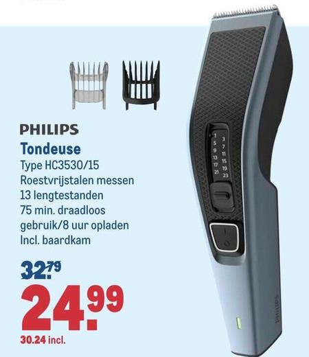 BaByliss   tondeuse folder aanbieding bij  Makro - details