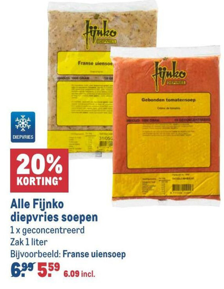 Fijnko   soep folder aanbieding bij  Makro - details