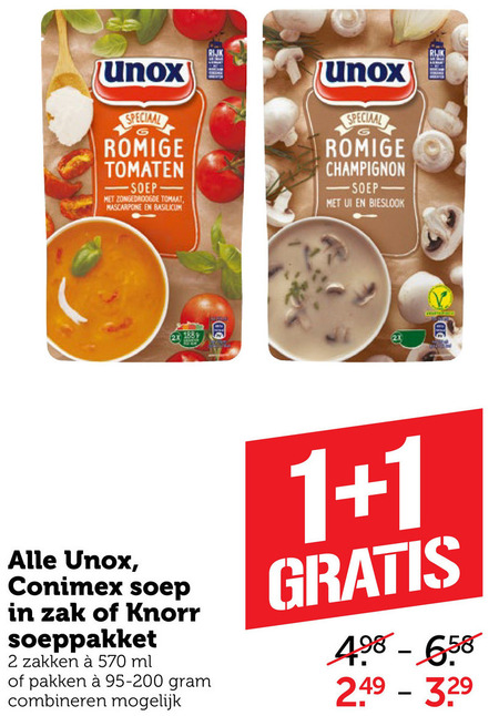 Knorr   soep folder aanbieding bij  Coop - details