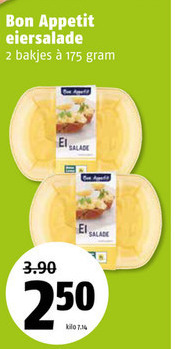 Bon Appetit   salade folder aanbieding bij  Poiesz - details