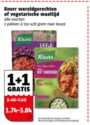 Knorr   maaltijdmix folder aanbieding bij  Poiesz - details