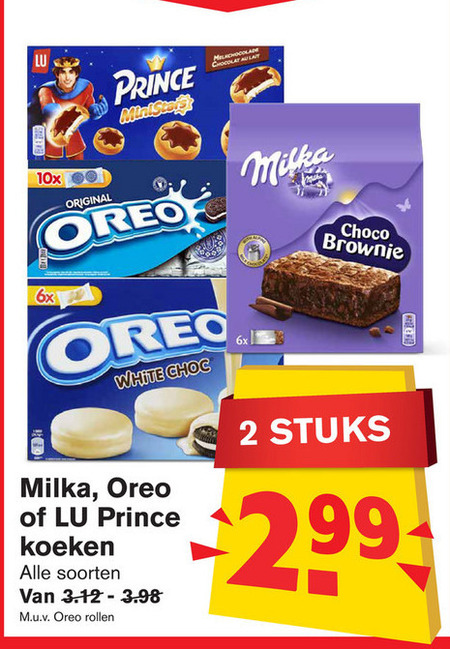 Oreo   biscuits folder aanbieding bij  Hoogvliet - details